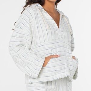 Roxy Women's Rich Coast Stripe Pullover NWT